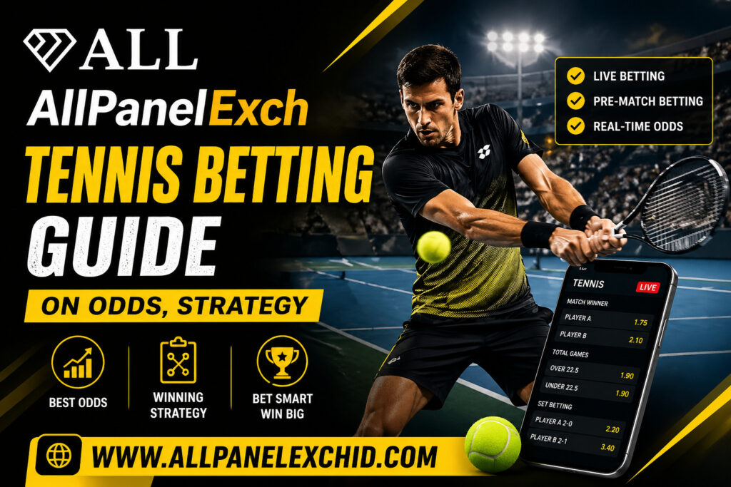 AllPanelExch Tennis Betting Guide on Odds, Strategy