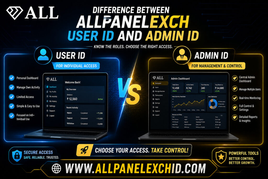Difference Between AllPanelExch User ID and Admin ID
