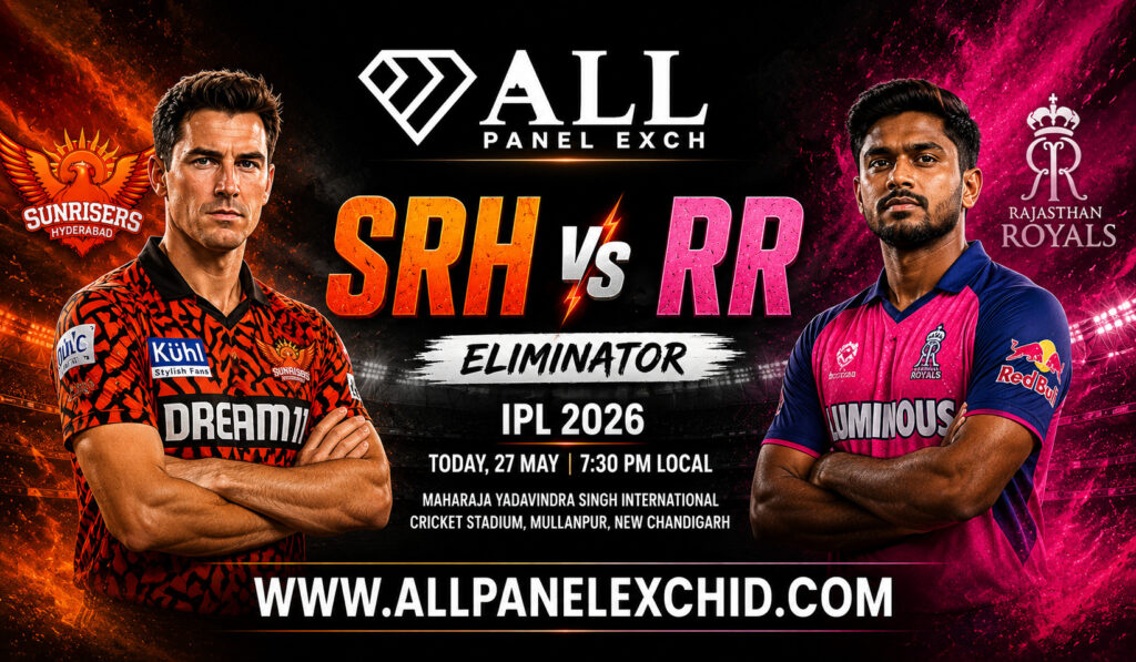 SRH vs RR Eliminator AllPanelExch IPL 2026 Prediction